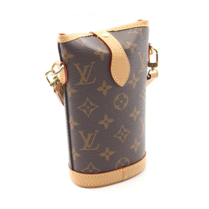 Louis Vuitton Coated Canvas Brown Shoulder Bags