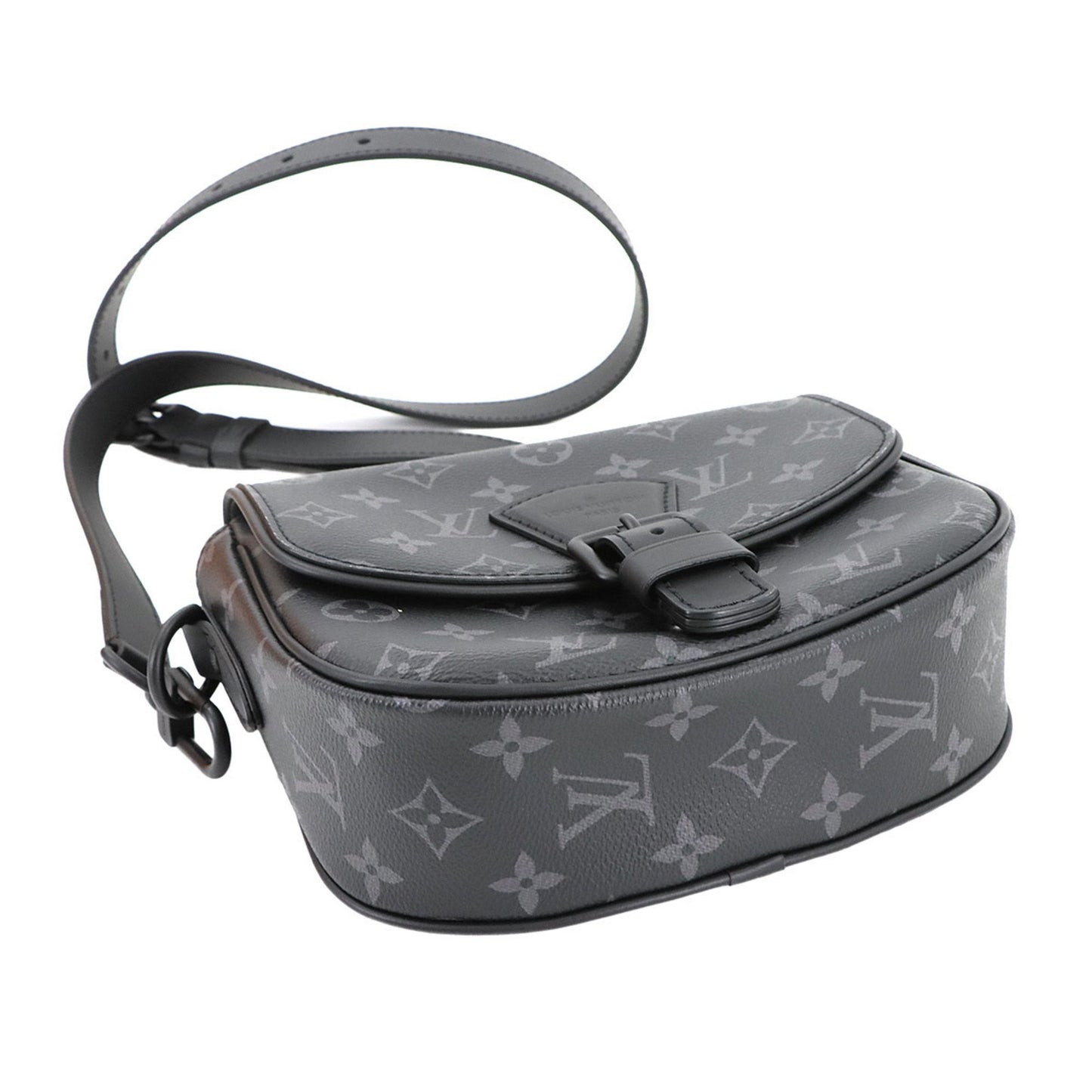 Louis Vuitton Monogram Canvas Black Shoulder Bags