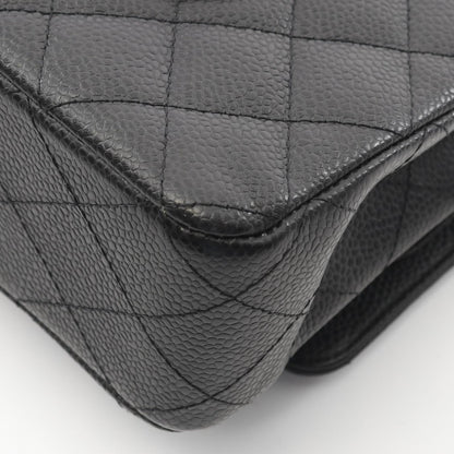 Chanel Calfskin Black Shoulder Bags
