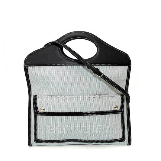 Burberry Canvas Blue Handbags