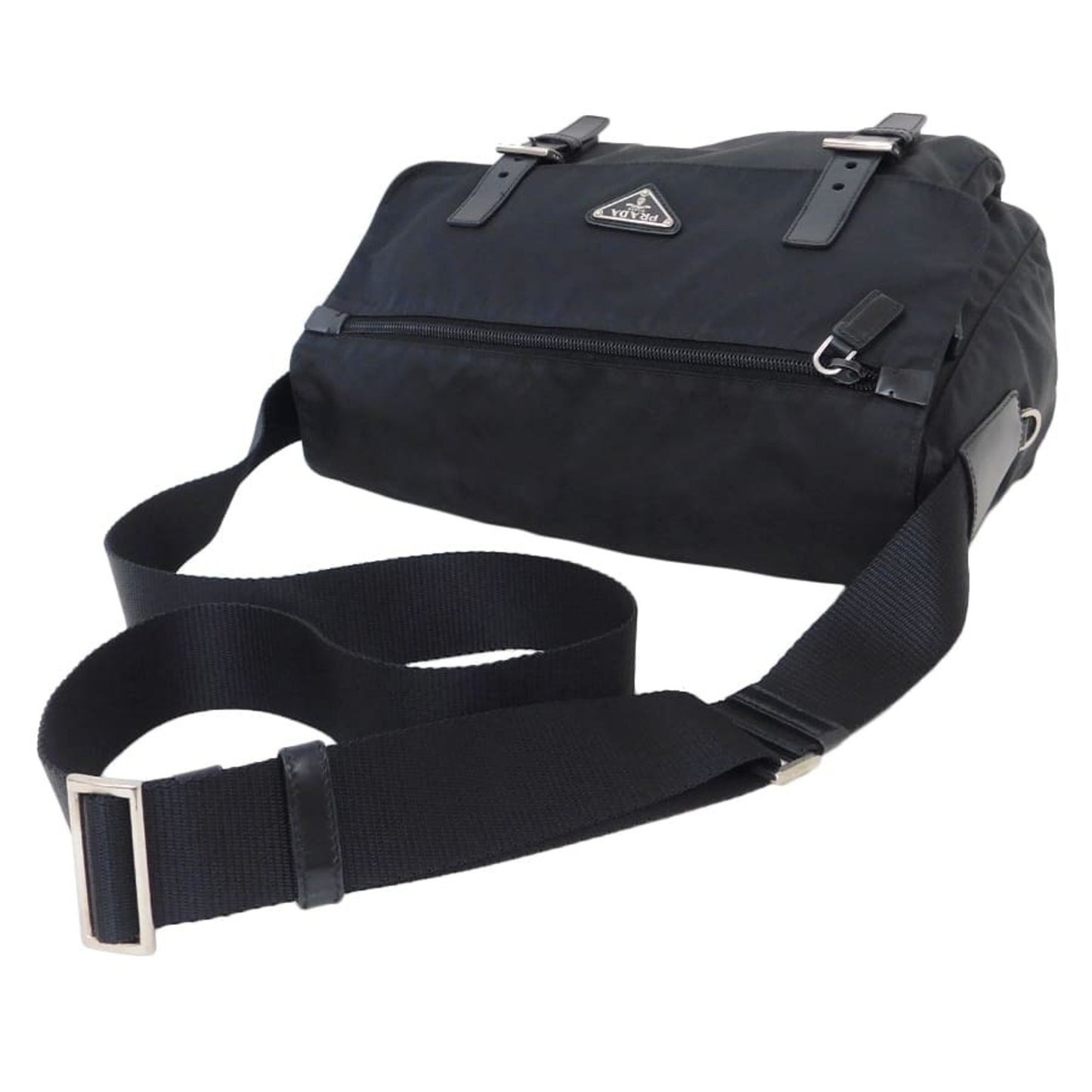 Prada Nylon Black Shoulder Bags