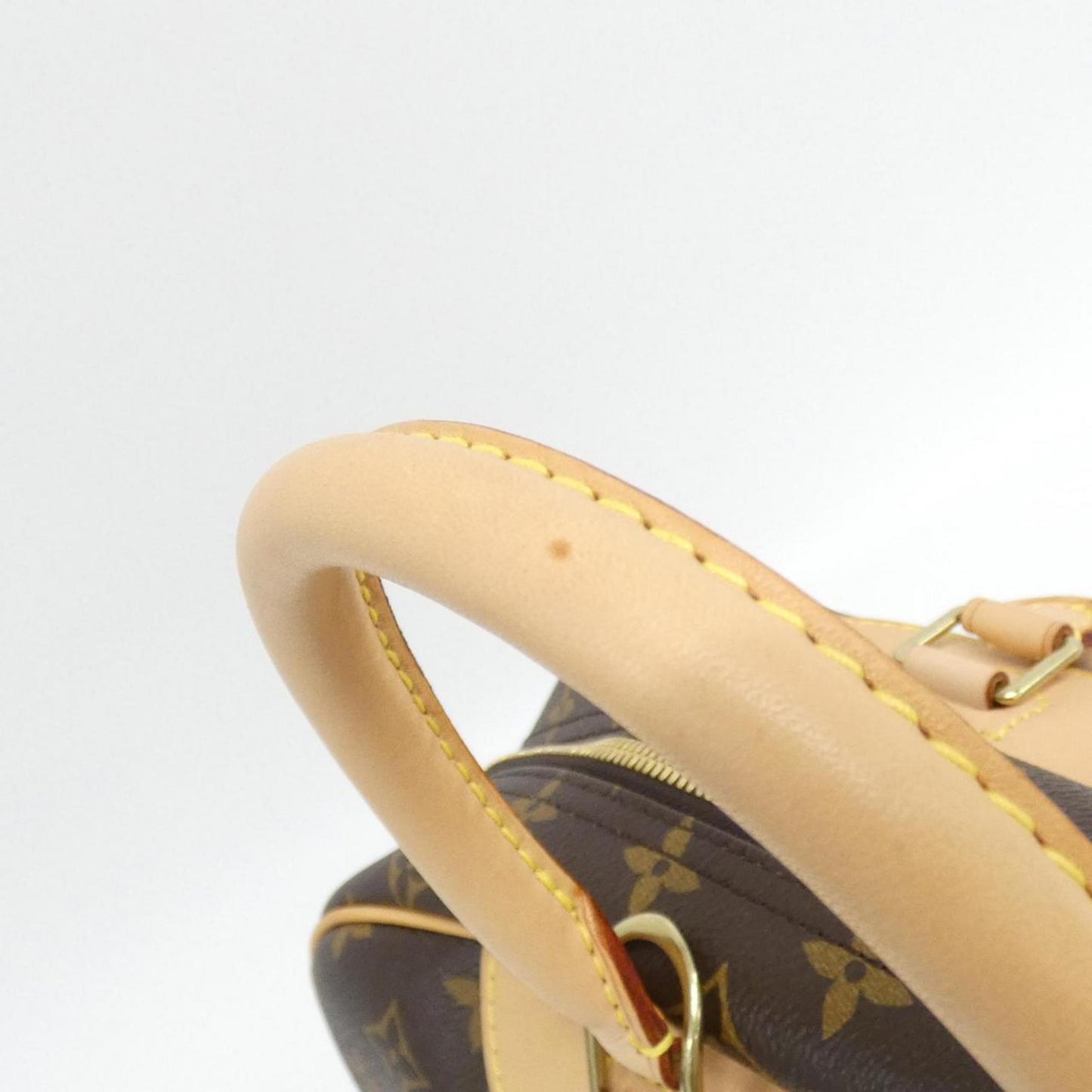 Louis Vuitton Coated Canvas Brown Handbags