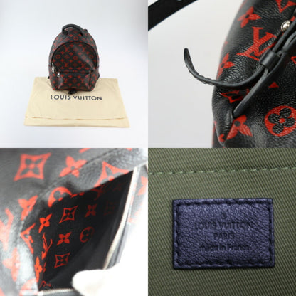 Louis Vuitton Coated Canvas Black Backpacks