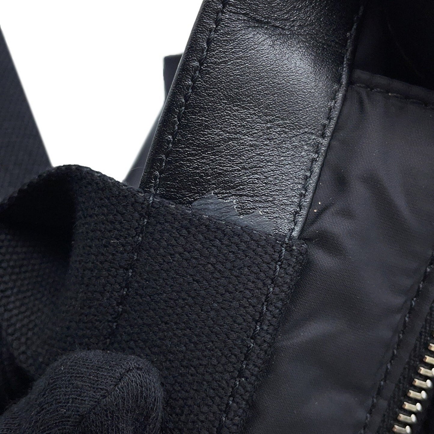 Saint Laurent Nylon Black Tote Bags