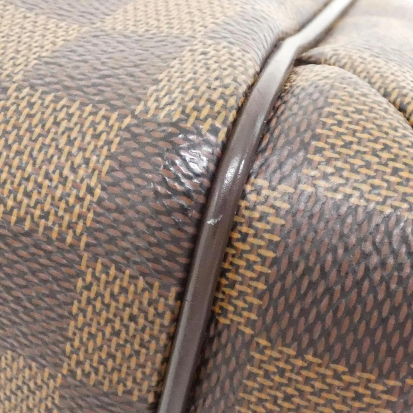 Louis Vuitton Coated Canvas Brown Handbags