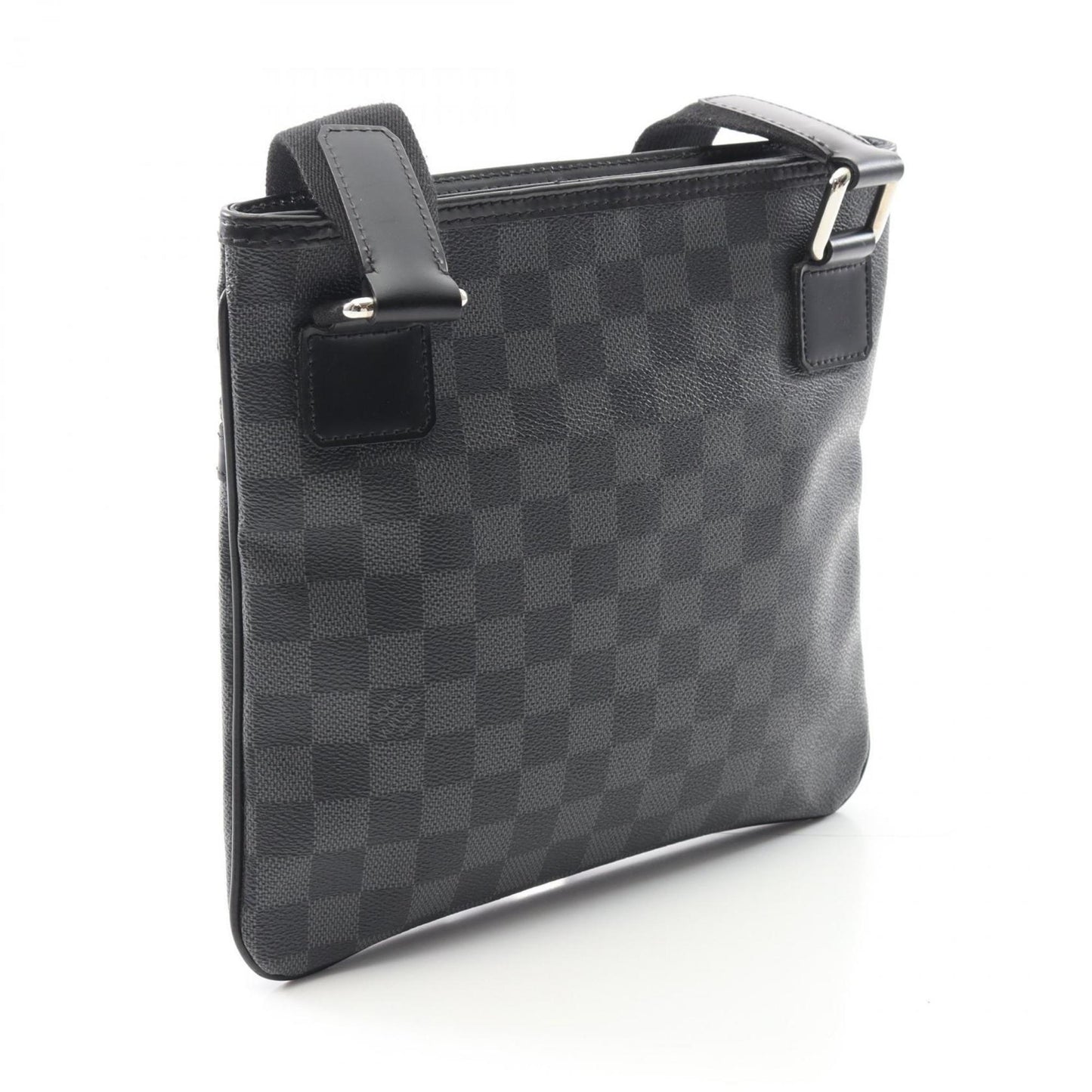 Louis Vuitton Coated Canvas Black Shoulder Bags