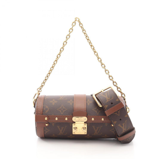 Louis Vuitton Coated Canvas Brown Handbags