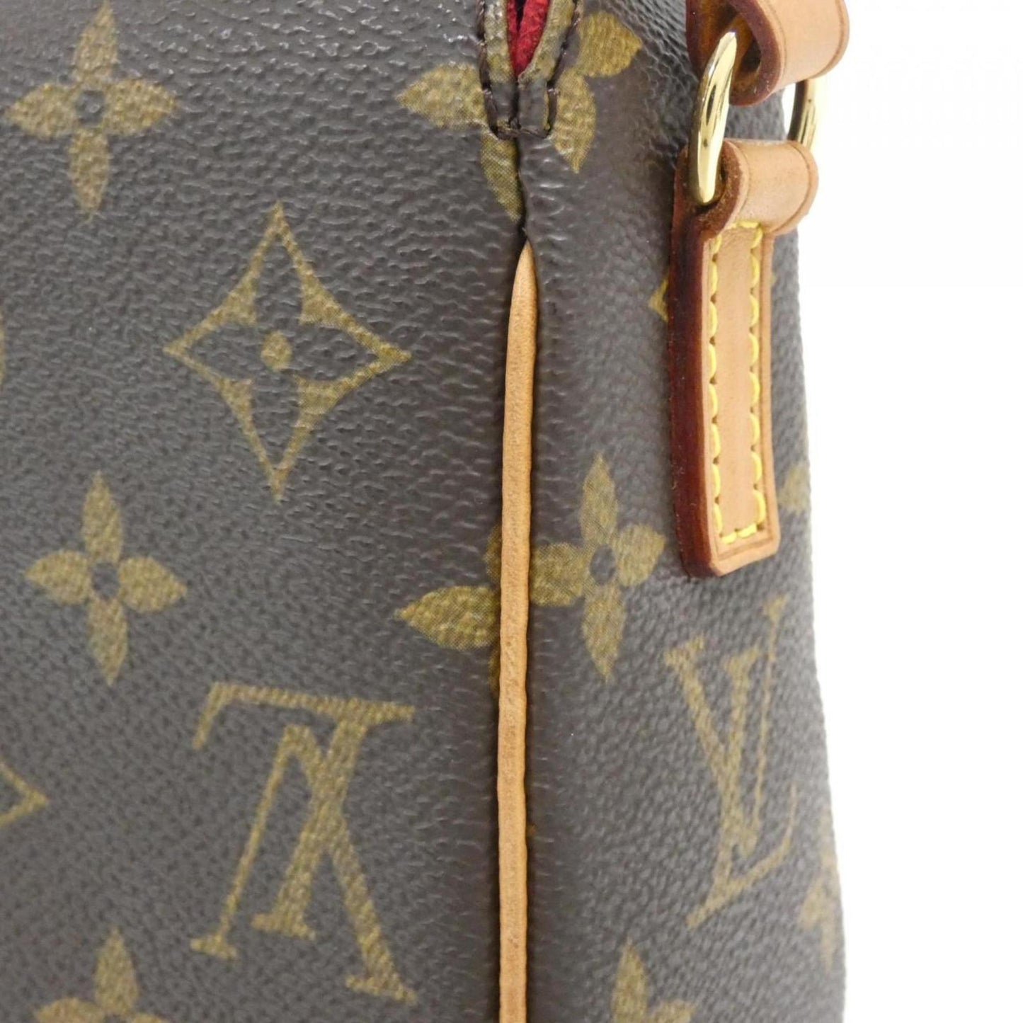 Louis Vuitton Coated Canvas Brown Handbags