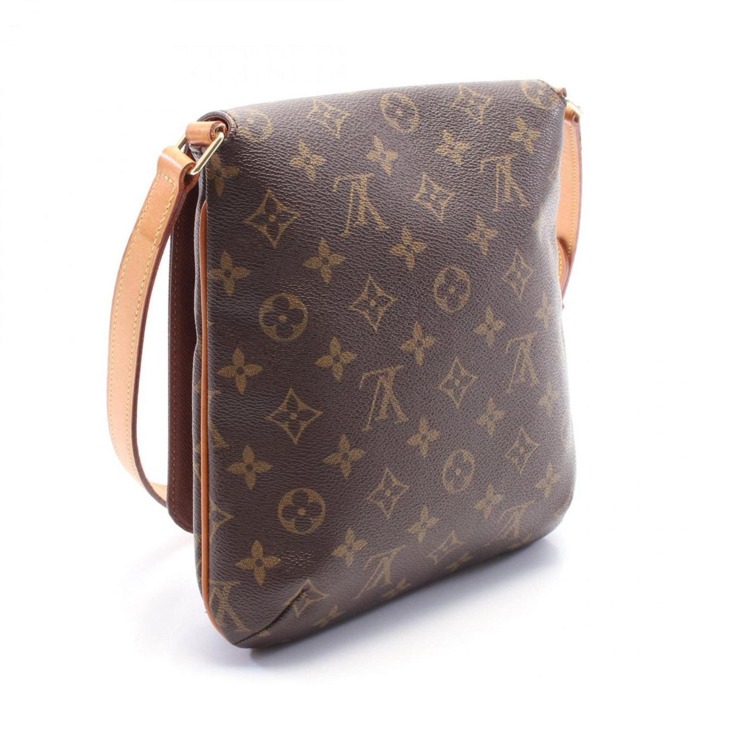 Louis Vuitton Coated Canvas Brown Shoulder Bags