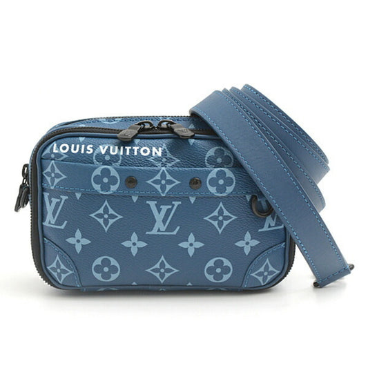 Louis Vuitton Monogram Canvas Blue Shoulder Bags