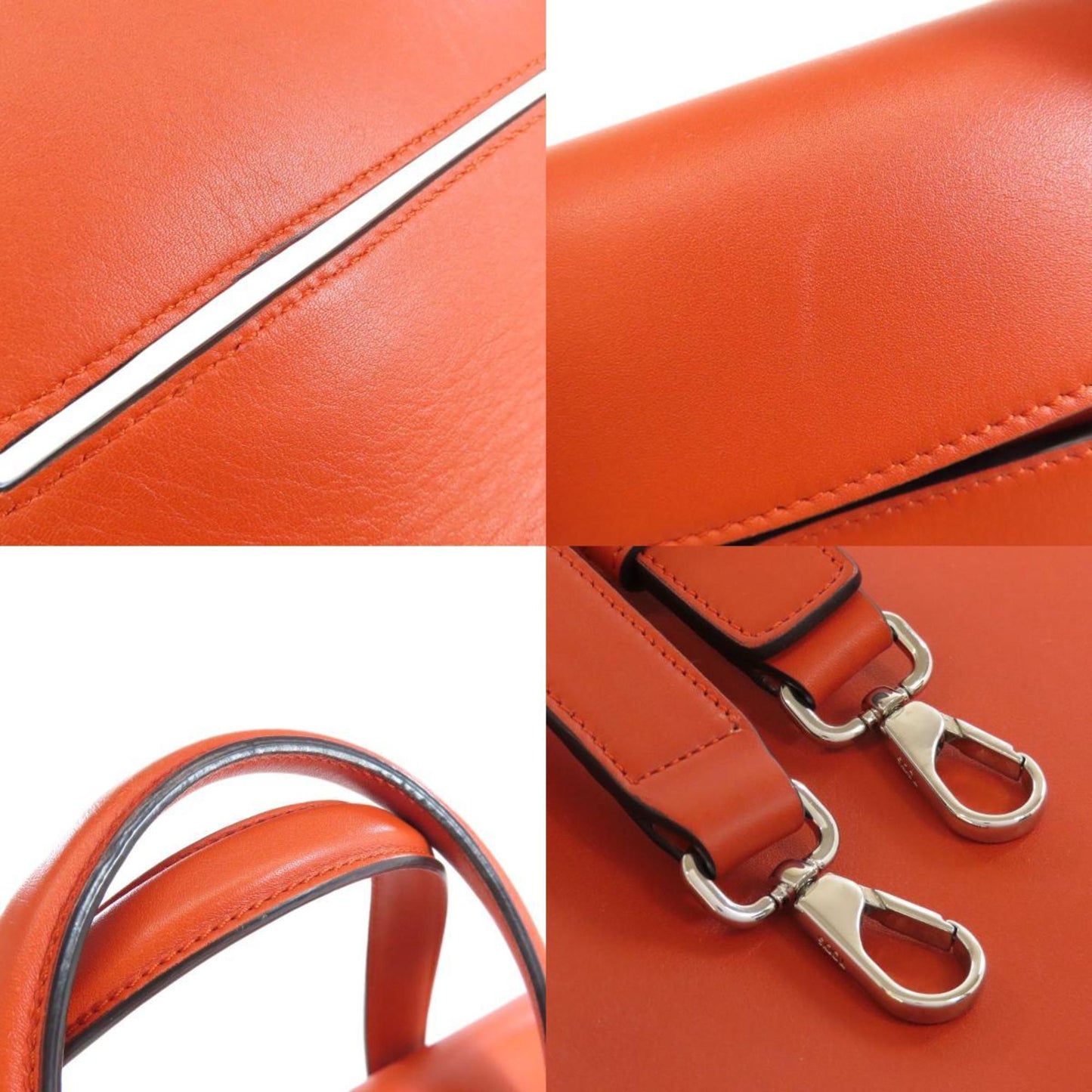 Tod's Others Orange Tote Bags