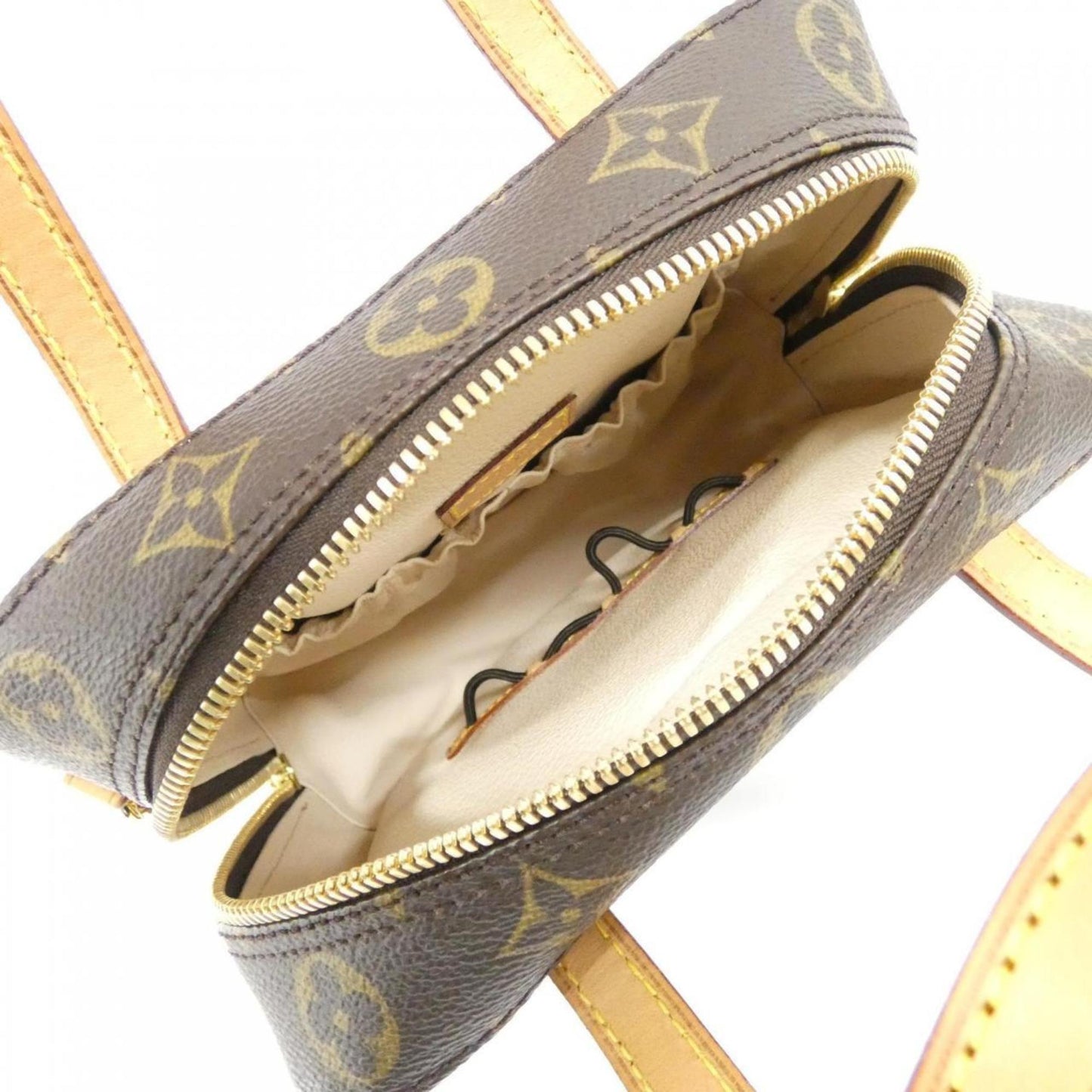 Louis Vuitton Coated Canvas Brown Handbags