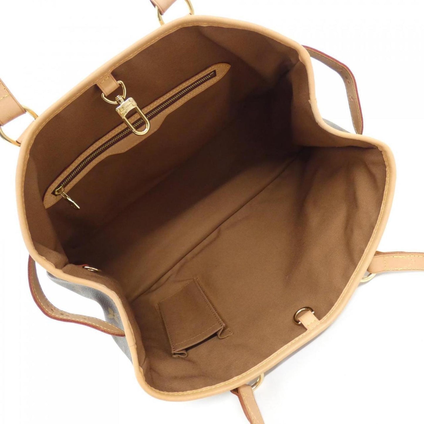 Louis Vuitton Coated Canvas Brown Handbags