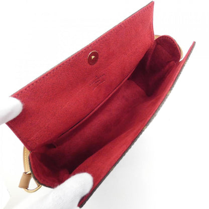 Louis Vuitton Coated Canvas Brown Handbags