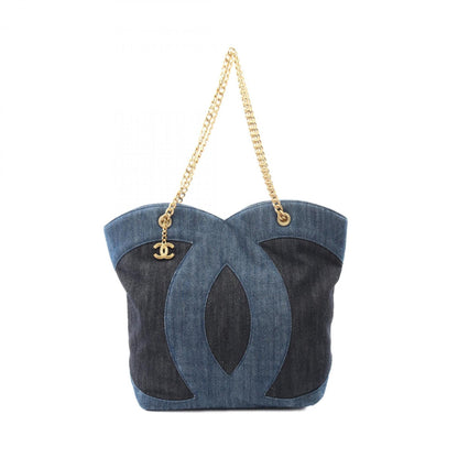 Chanel Denim Blue Tote Bags