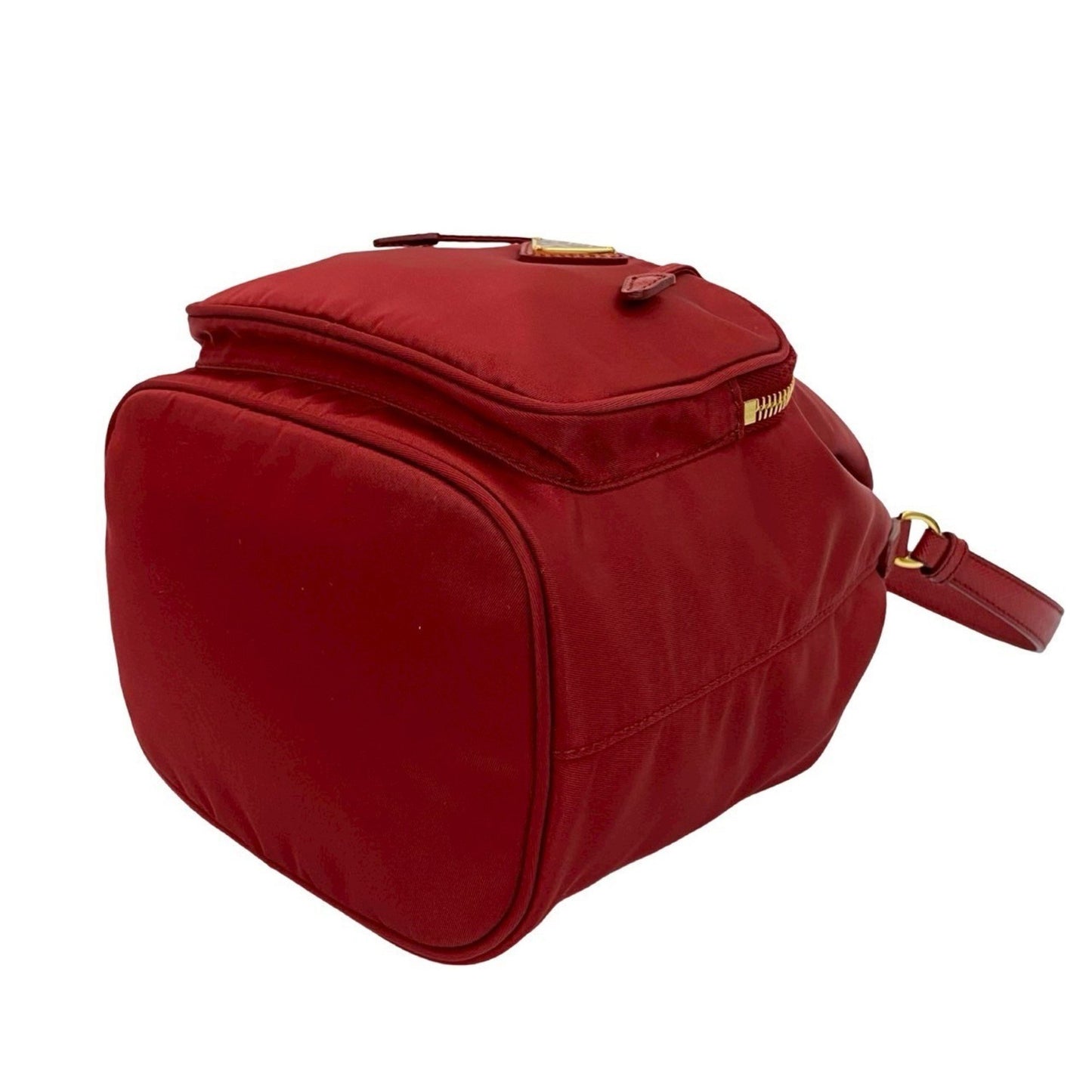 Prada Nylon Red Handbags