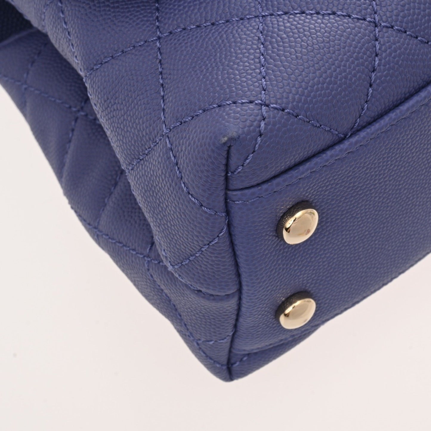 Chanel Calfskin Purple Handbags