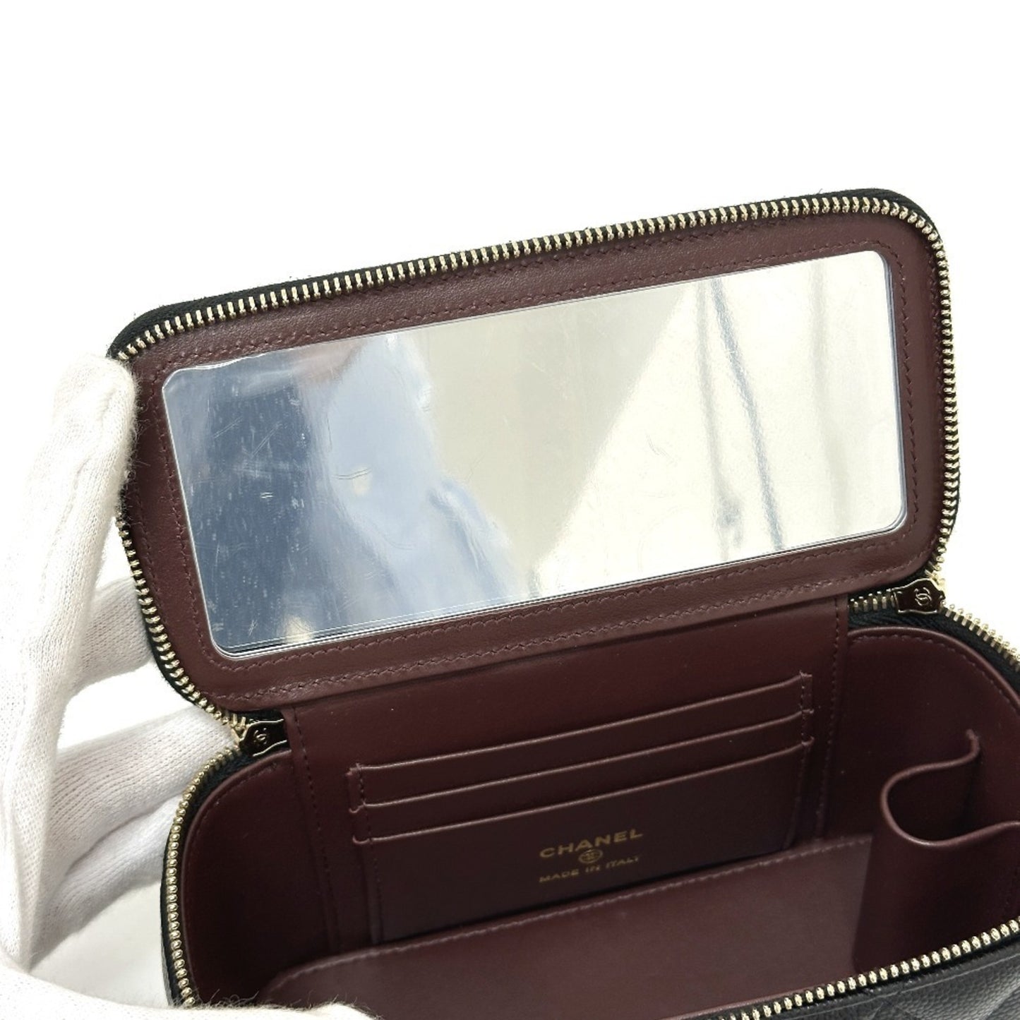 Chanel Calfskin Black Shoulder Bags