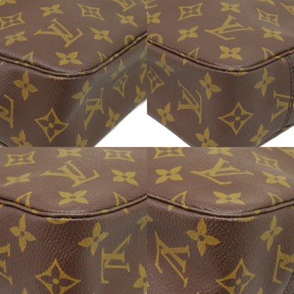 Louis Vuitton Monogram Canvas Brown Clutch Bags