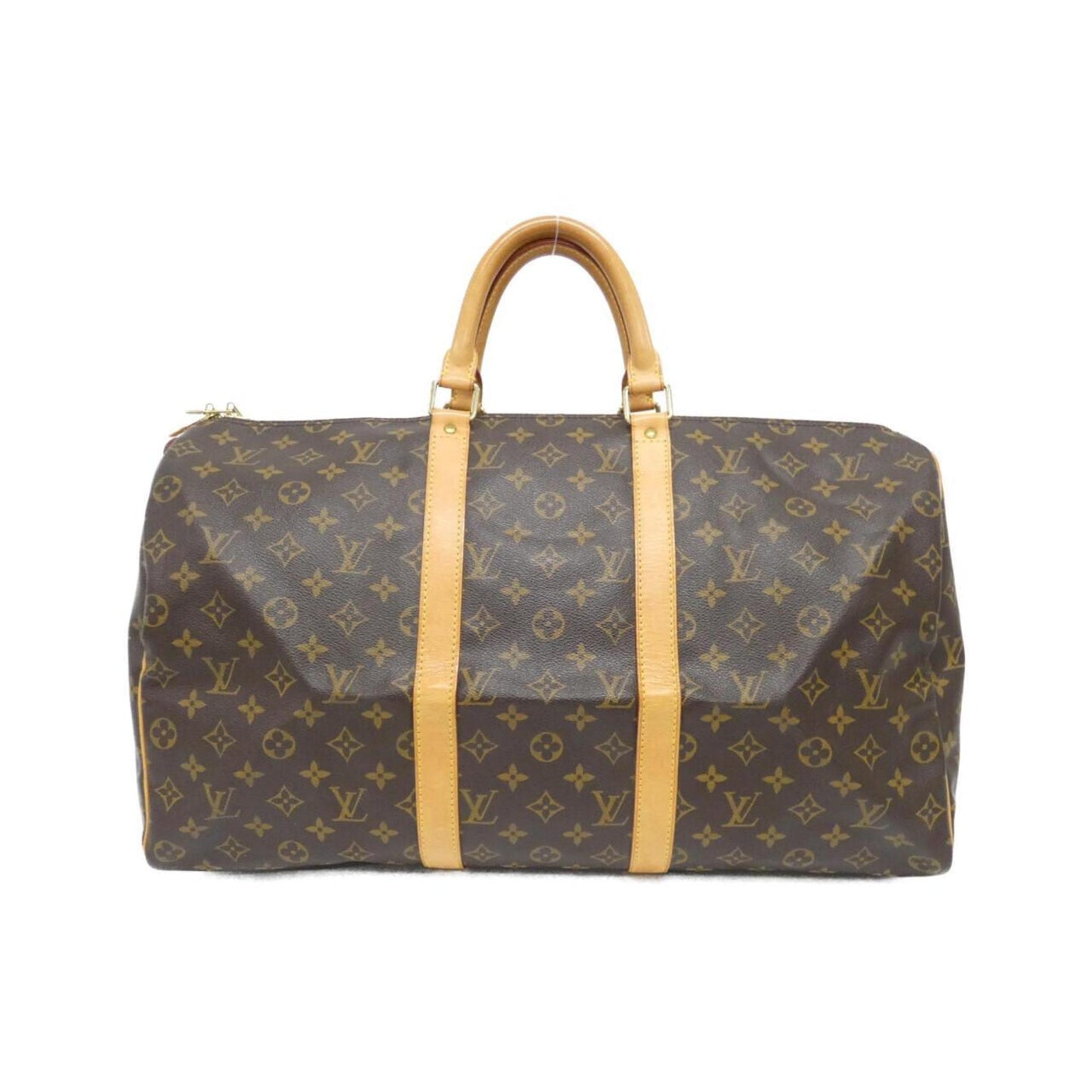 Louis Vuitton Coated Canvas Brown Travel Bags