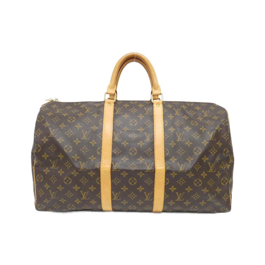 Louis Vuitton Coated Canvas Brown Travel Bags