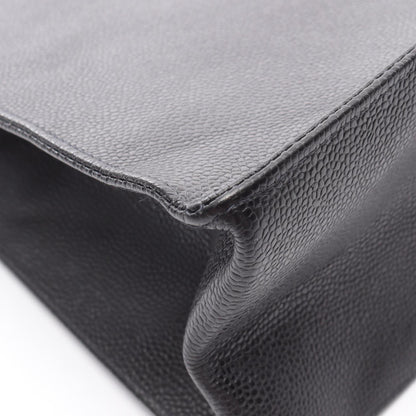 Chanel Calfskin Black Tote Bags