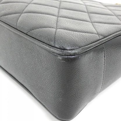 Chanel Calfskin Black Shoulder Bags
