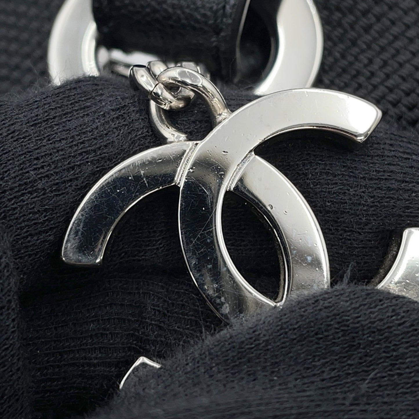 Chanel Coated Canvas Black Tote Bags
