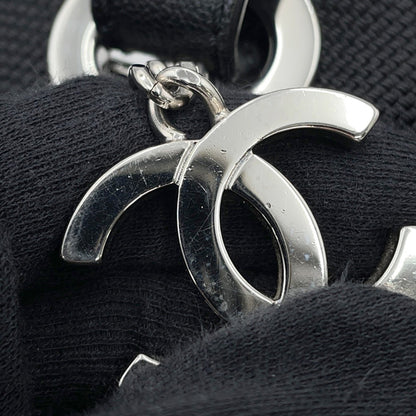 Chanel Coated Canvas Black Tote Bags