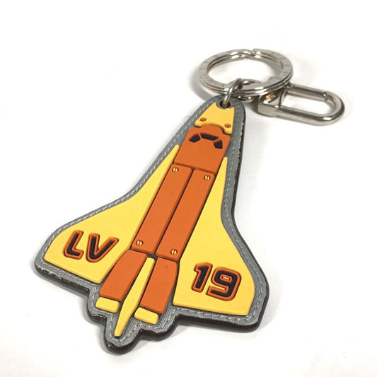 Louis Vuitton Faux Leather Silver Key Rings