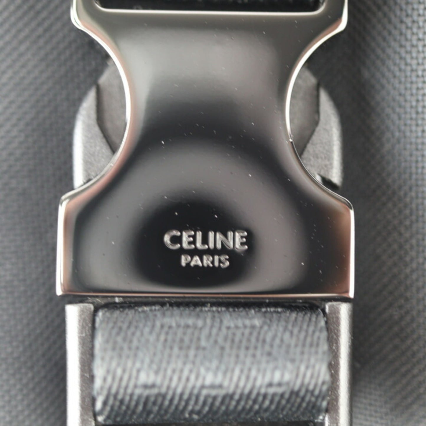 Celine Nylon Black Shoulder Bags