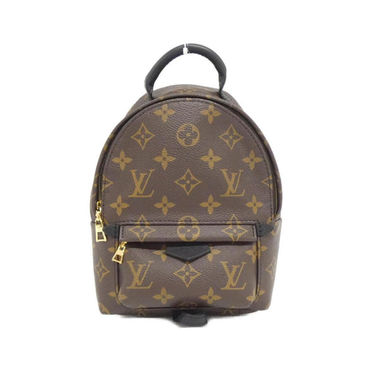 Louis Vuitton Coated Canvas Brown Backpacks