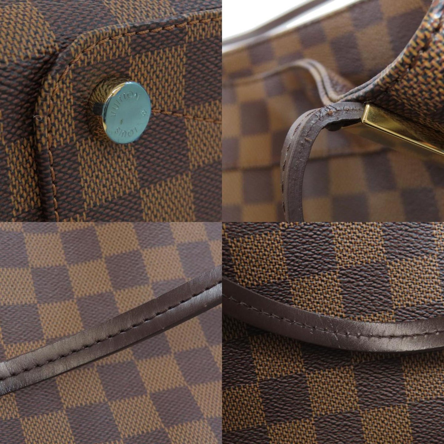 Louis Vuitton Monogram Canvas Brown Tote Bags