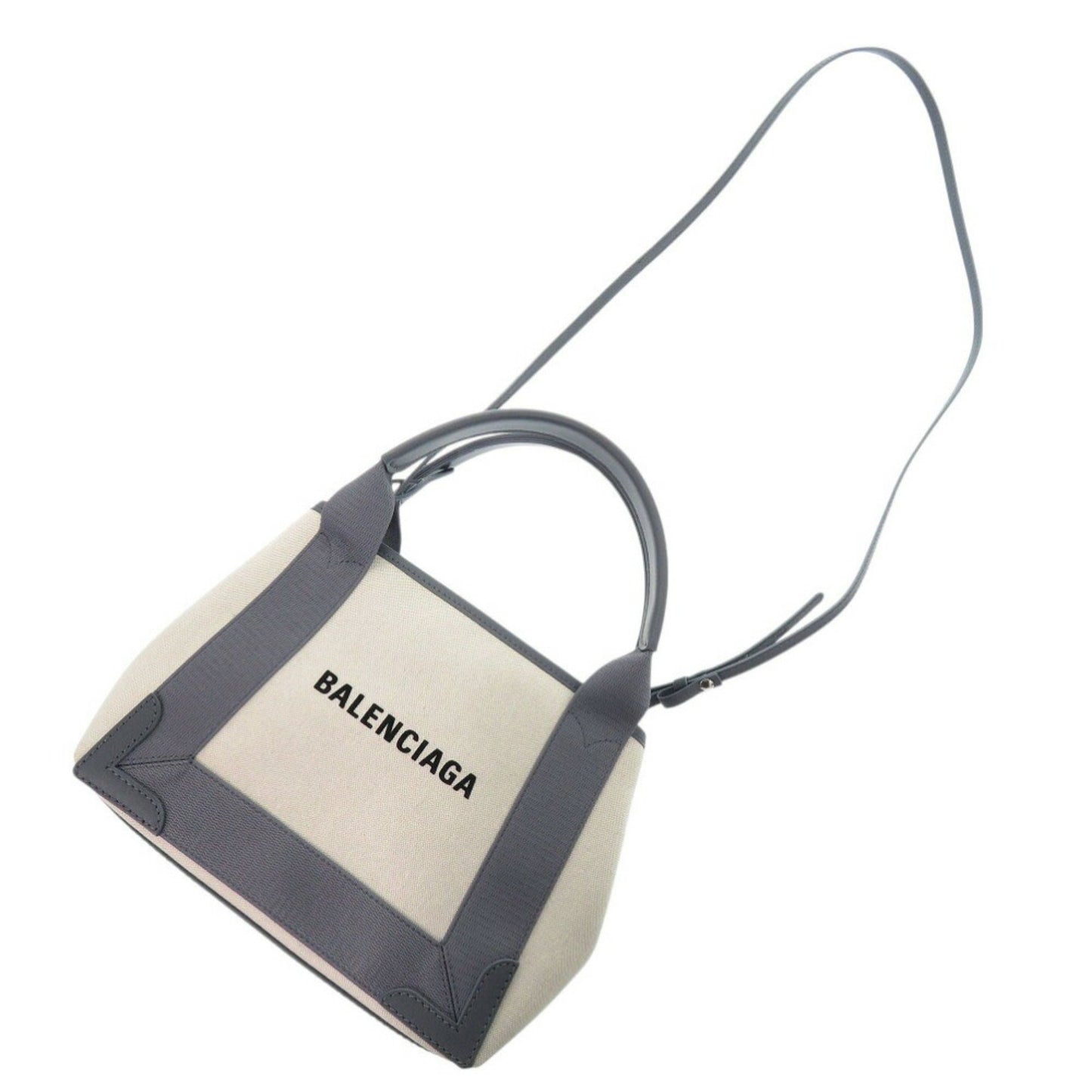 Balenciaga Canvas Gray Handbags