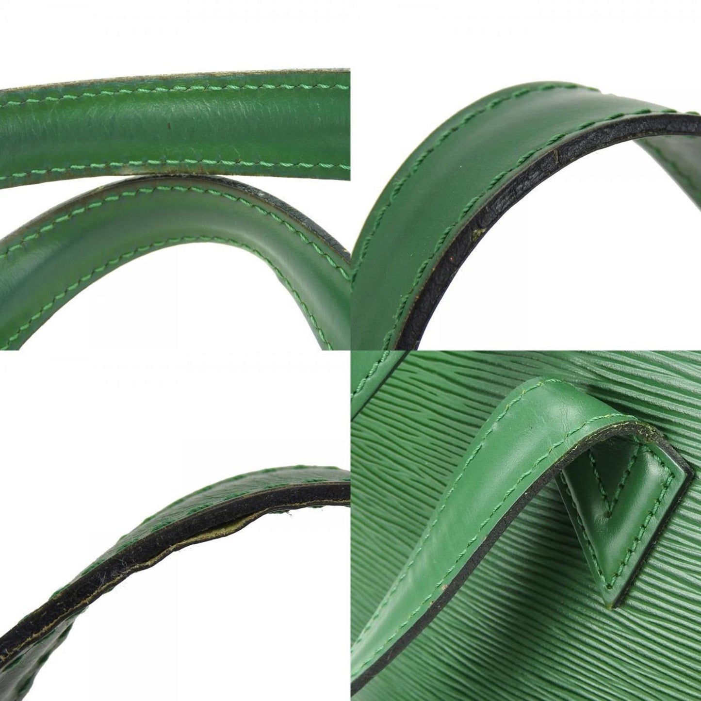 Louis Vuitton Epi Green Handbags