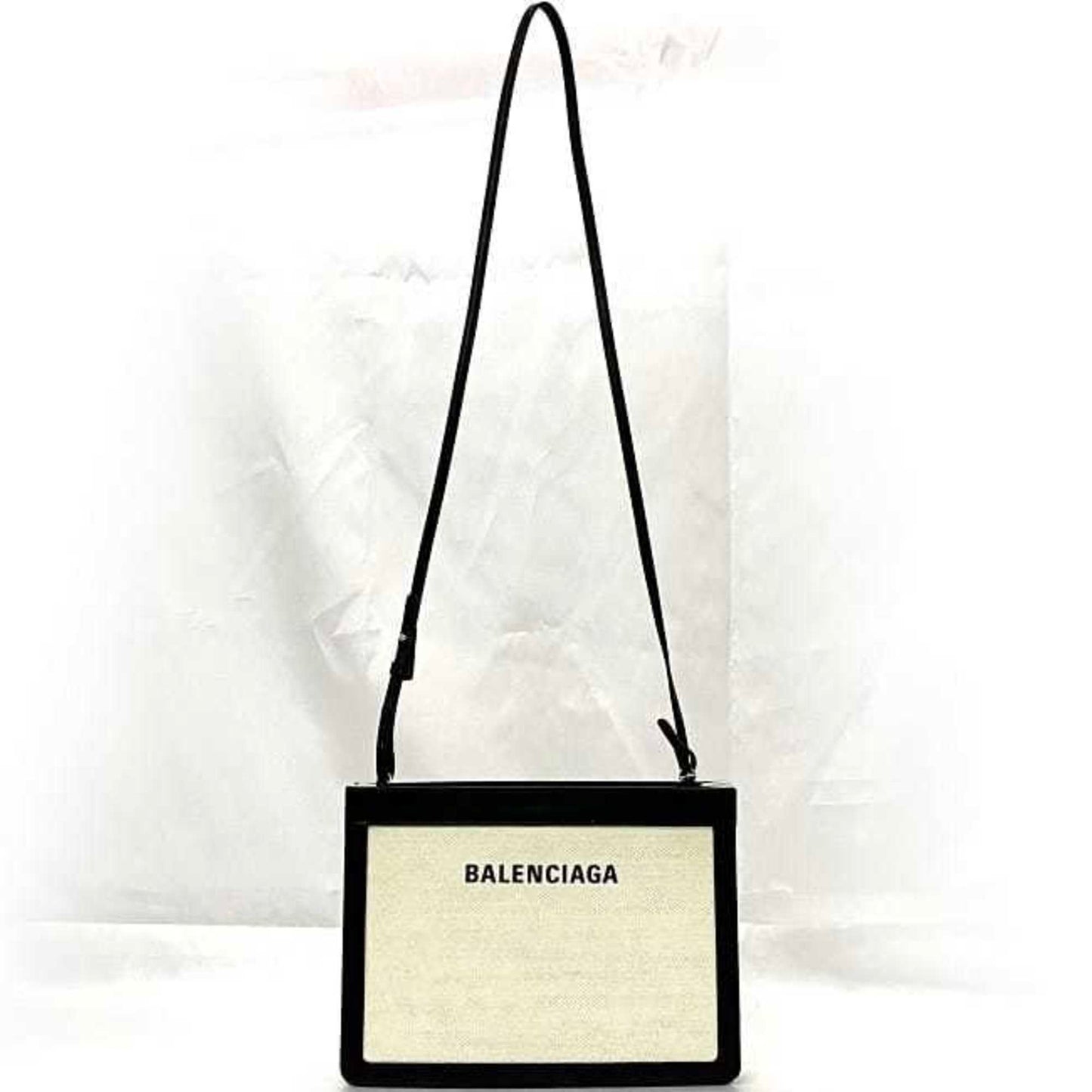 Balenciaga Canvas Black Shoulder Bags