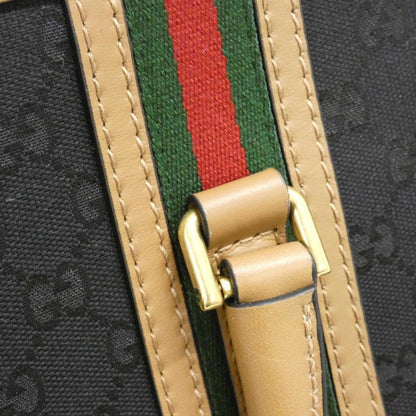 Gucci Canvas Black Travel Bags