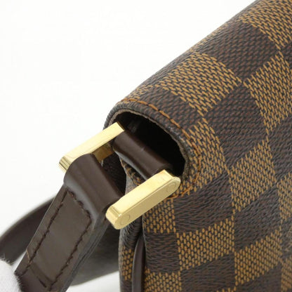 Louis Vuitton Coated Canvas Brown Shoulder Bags