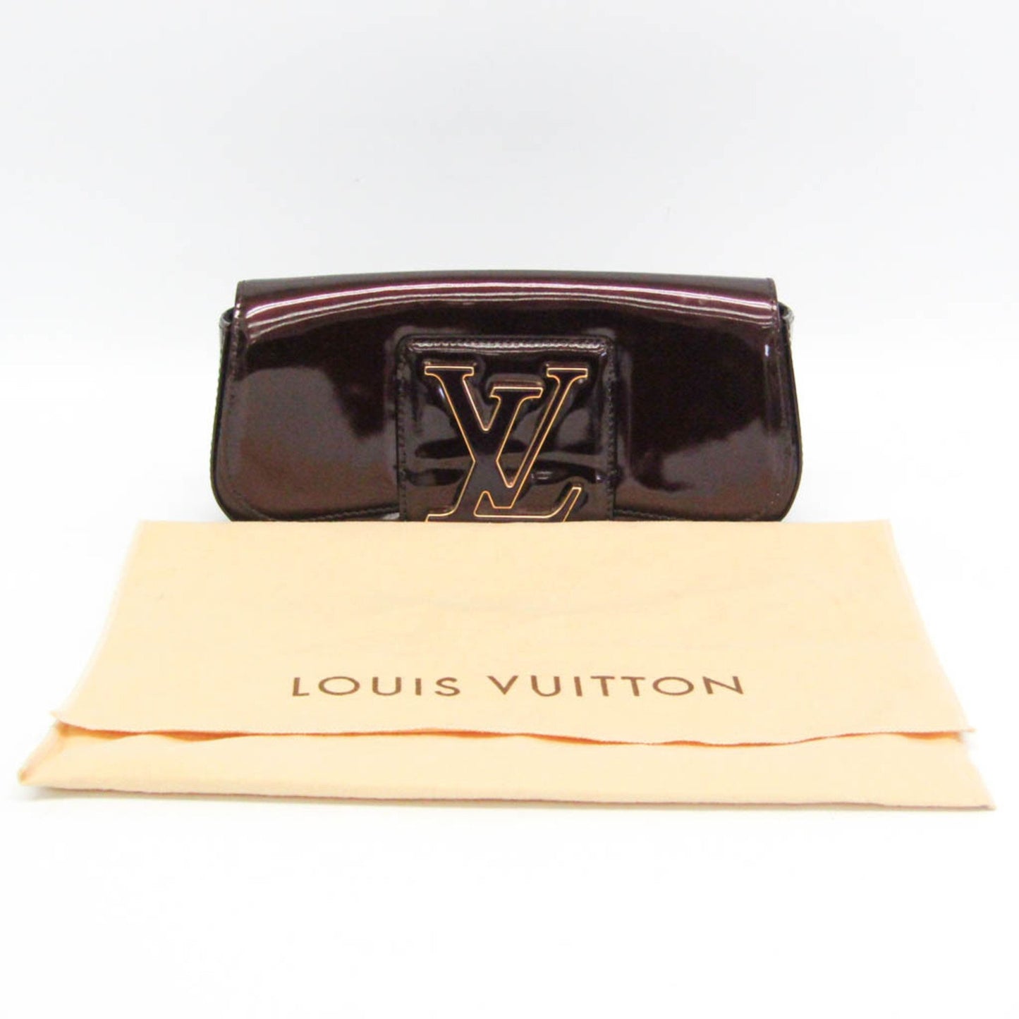 Louis Vuitton Vernis Red Clutch Bags
