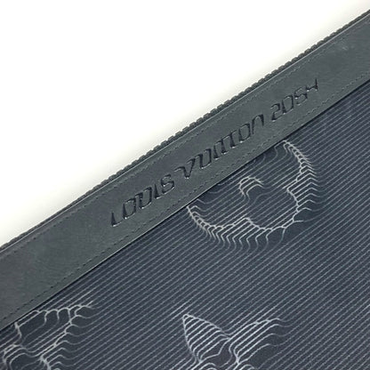 Louis Vuitton Nylon Black Clutch Bags