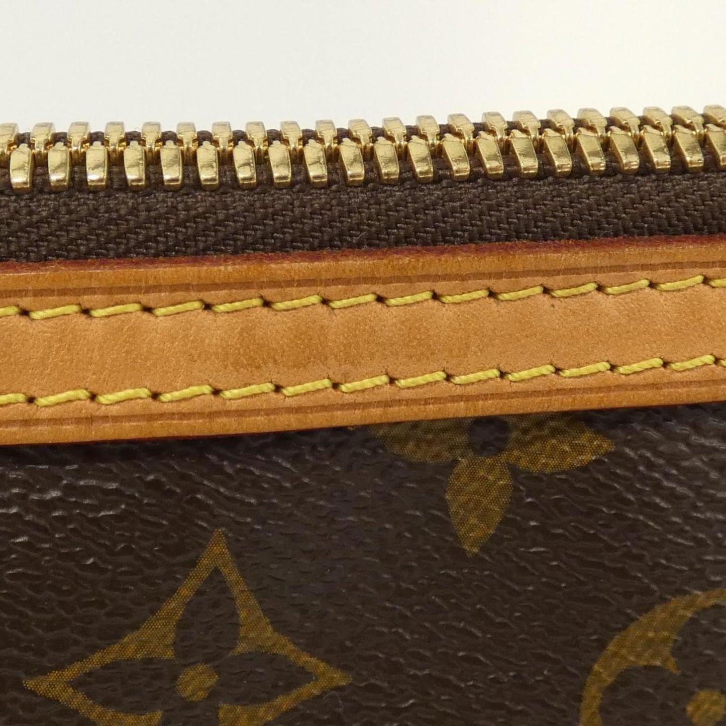 Louis Vuitton Coated Canvas Brown Handbags
