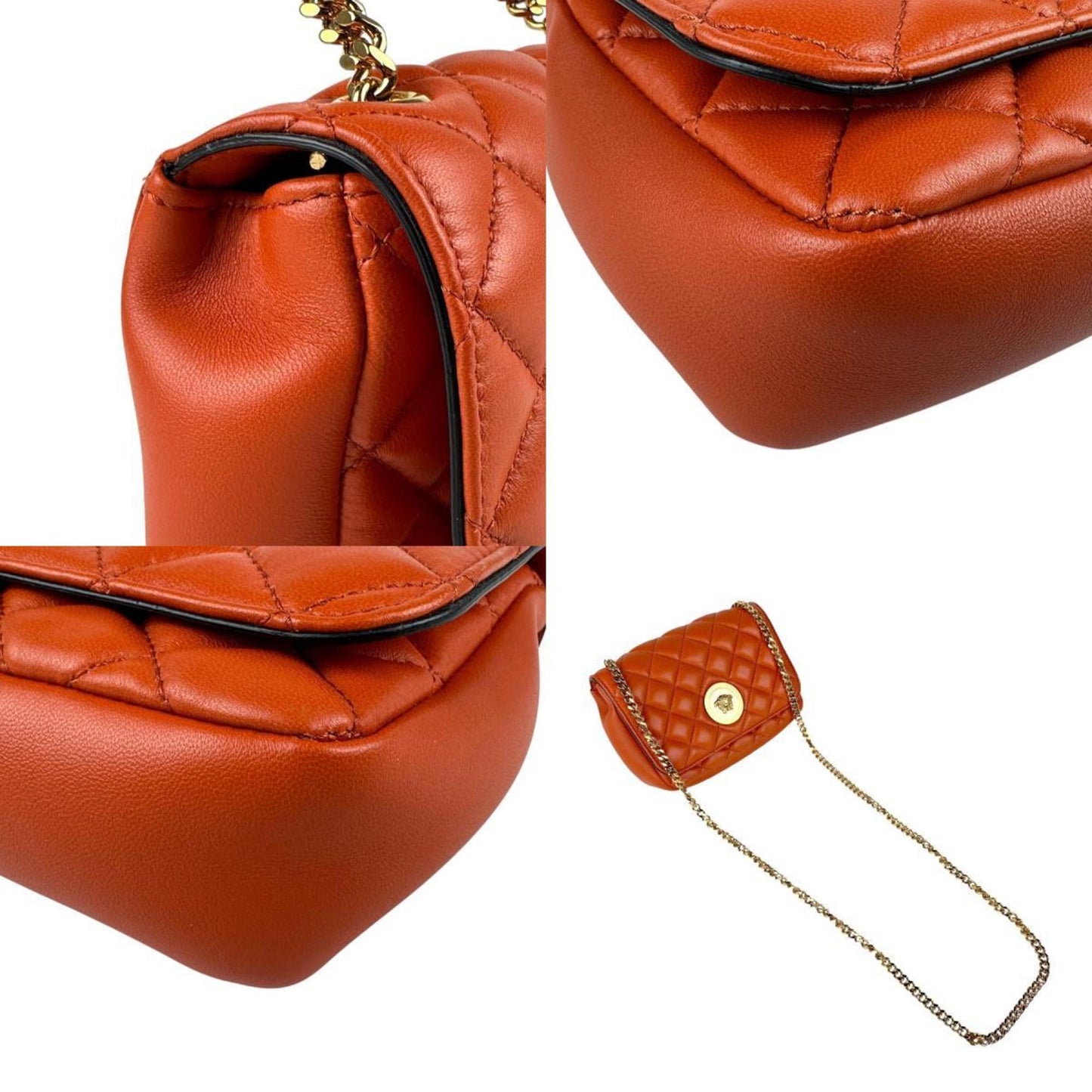 Versace Others Orange Shoulder Bags