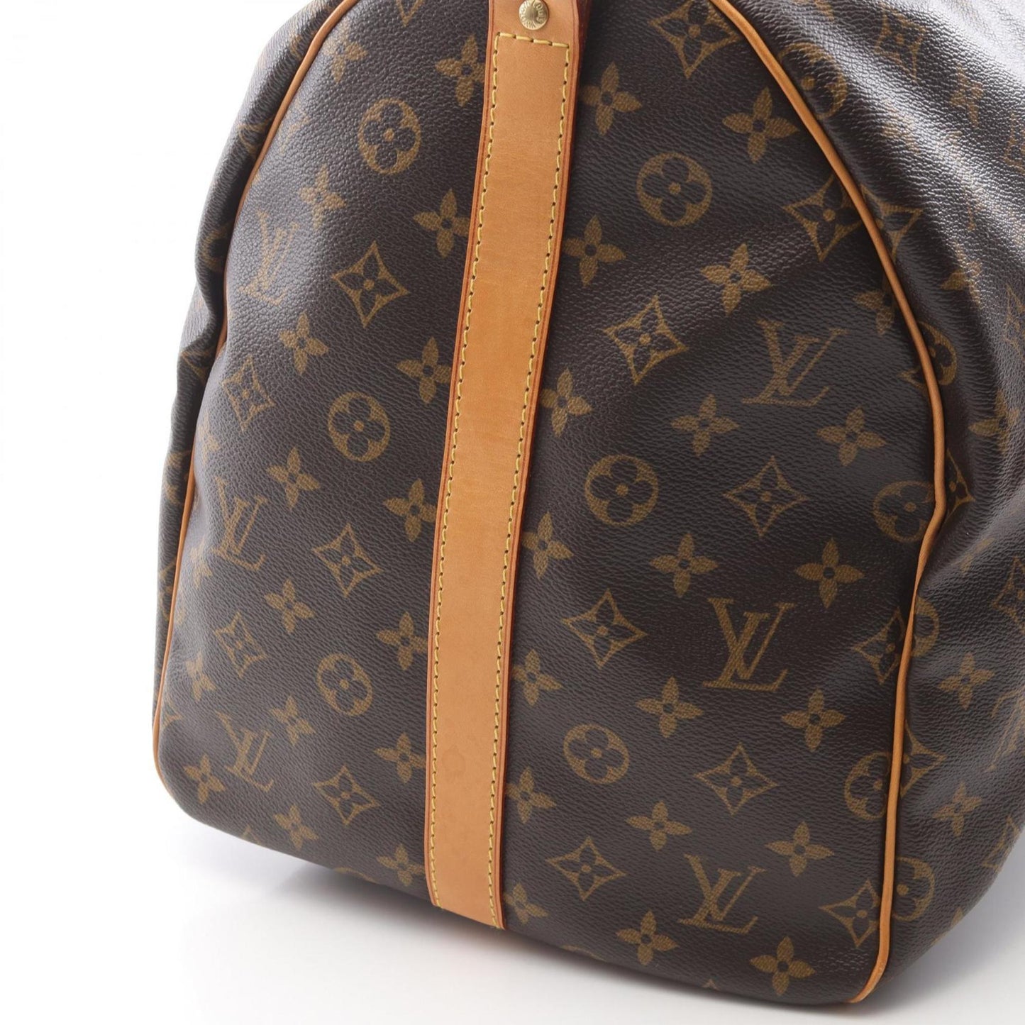 Louis Vuitton Coated Canvas Brown Travel Bags