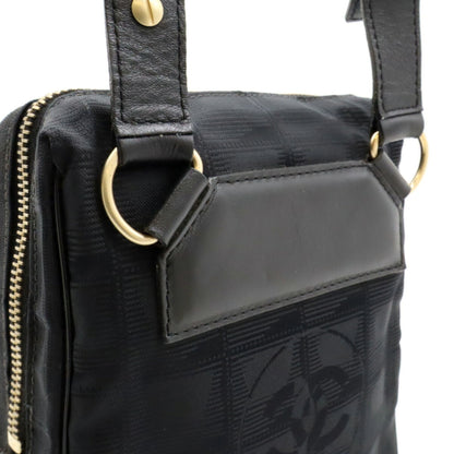 Chanel Nylon Black Shoulder Bags
