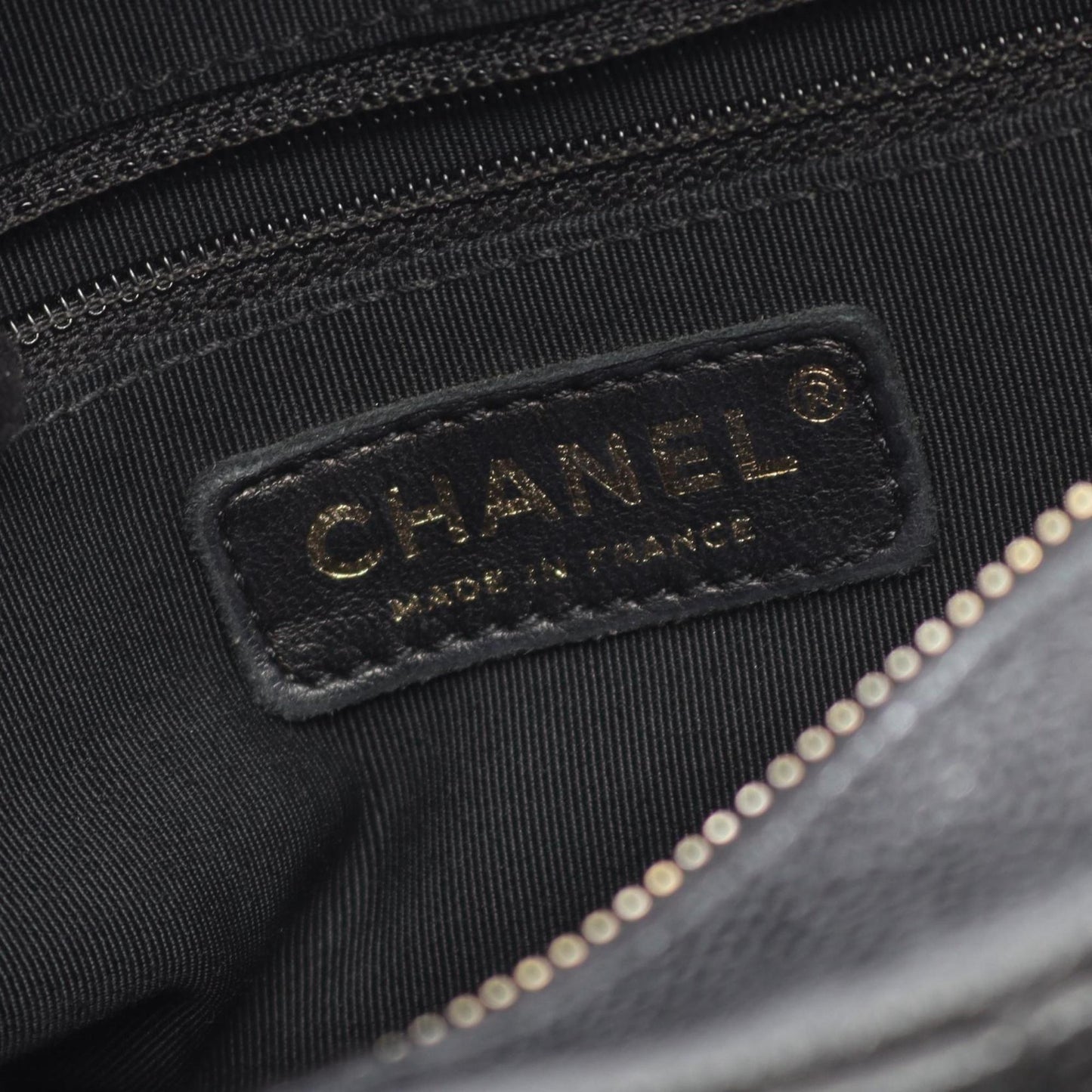 Chanel Calfskin Black Shoulder Bags