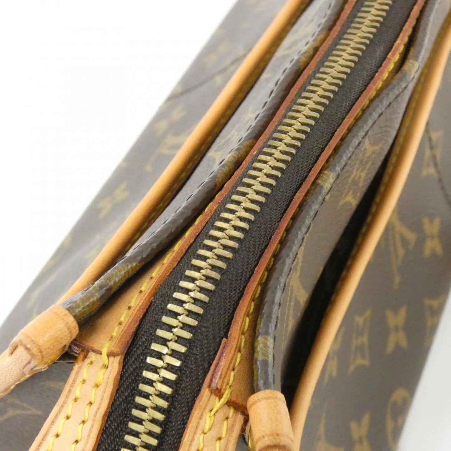 Louis Vuitton Coated Canvas Brown Shoulder Bags