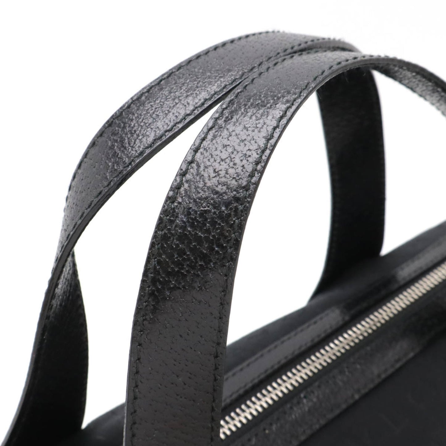 Bvlgari Canvas Black Handbags