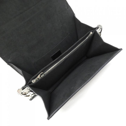 Louis Vuitton Coated Canvas Black Shoulder Bags