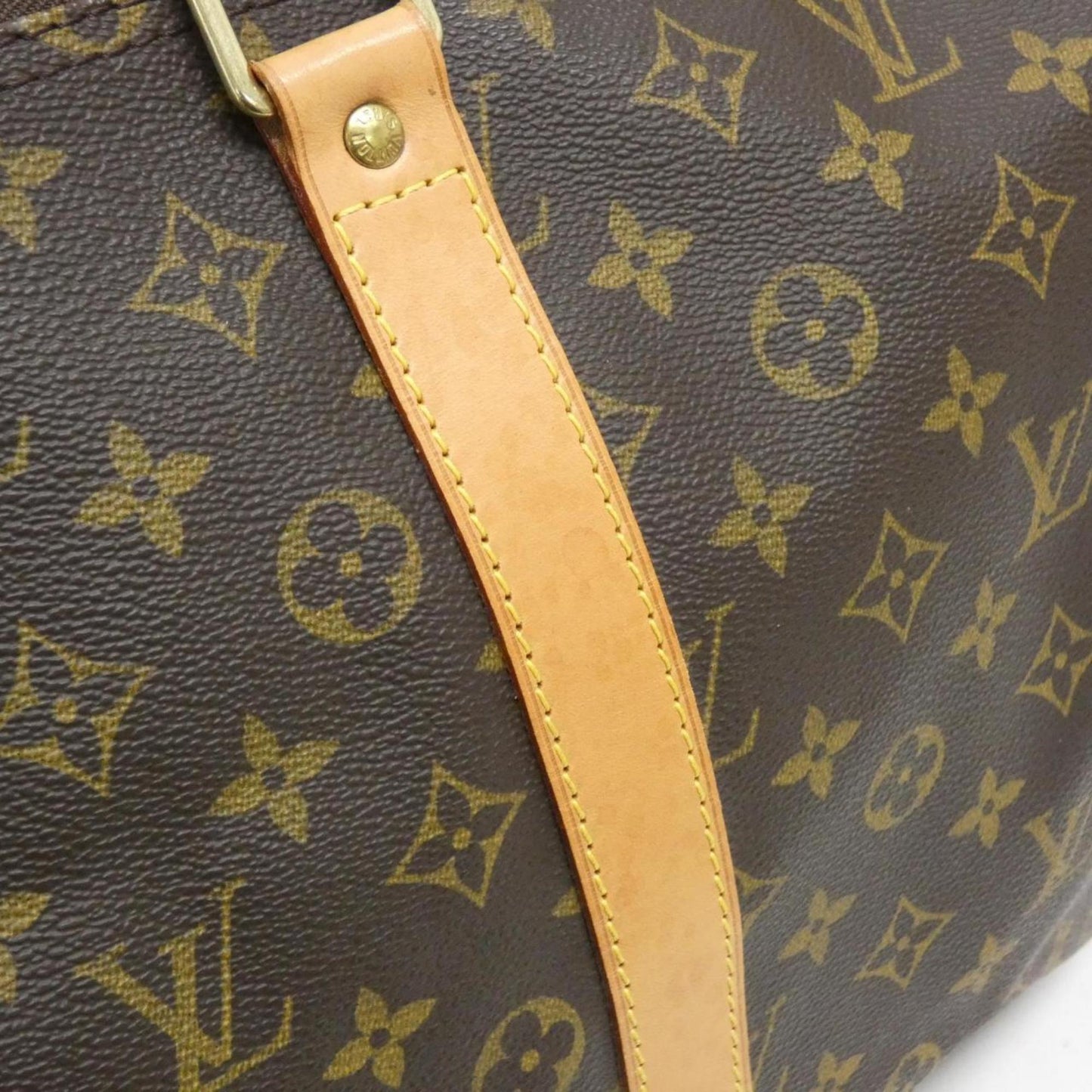 Louis Vuitton Coated Canvas Brown Travel Bags