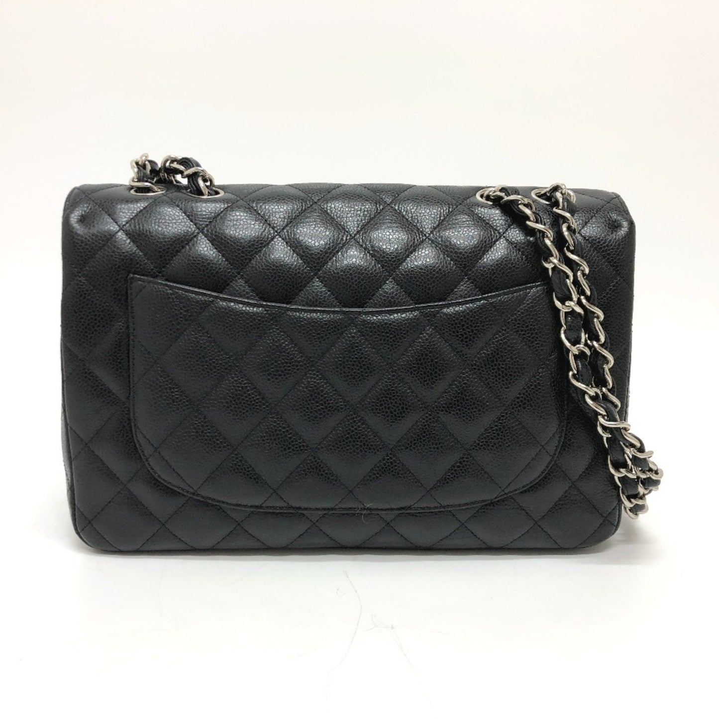 Chanel Calfskin Black Shoulder Bags